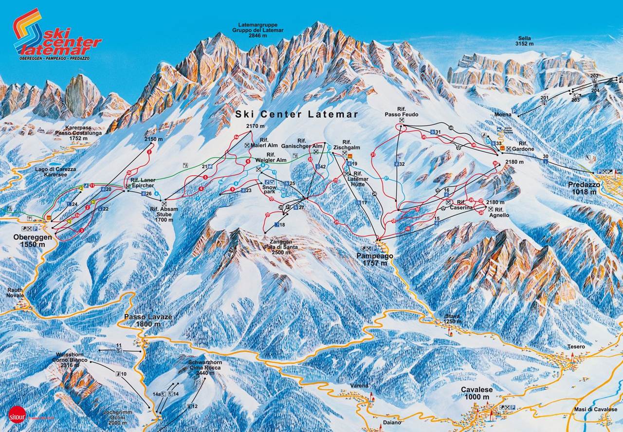 obereggen mapa